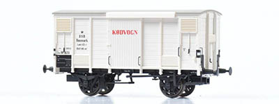 19-DK-872116 - H0 - Kühlwagen IG 19 812 mit Handbremse, DSB, Ep. III